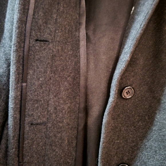 Jones New York wool & cashmere blend long over coat size 12 - Picture 8 of 13